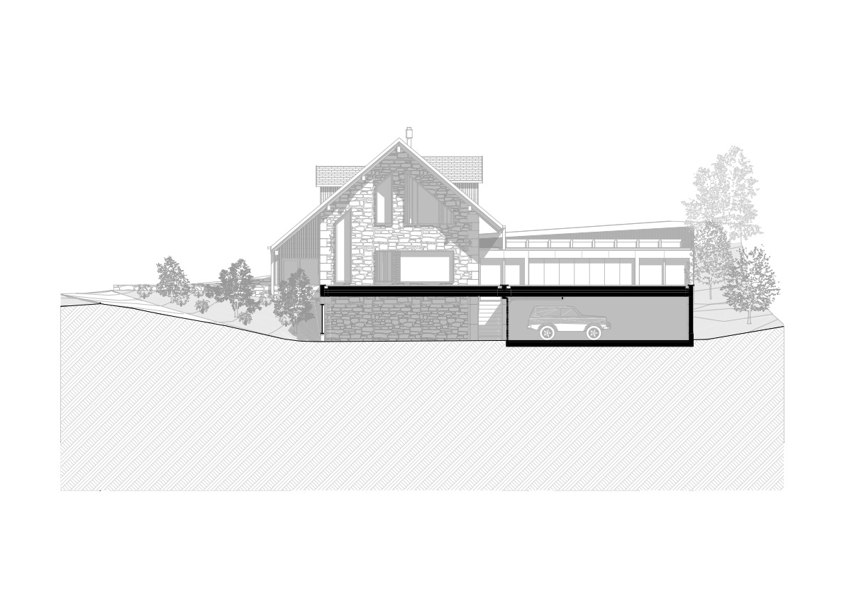 Coupe façade 2